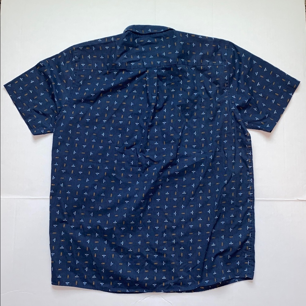 Patagonia‎ Go To Shirt In Flying Climb Tidepool Blue - Picture 8 of 12